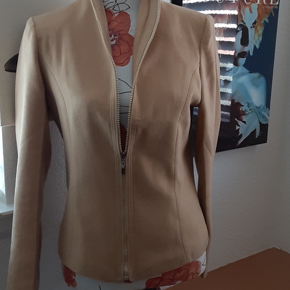 VINTAGE FENDI CASHMERE JACKET Sz L